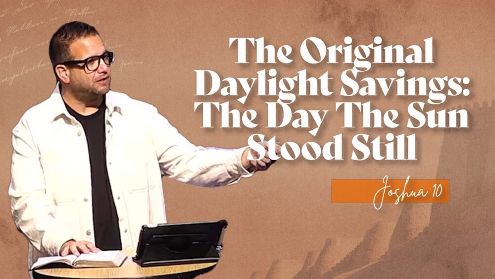 The Original Daylight Savings: The Day The Sun Stood Still Image