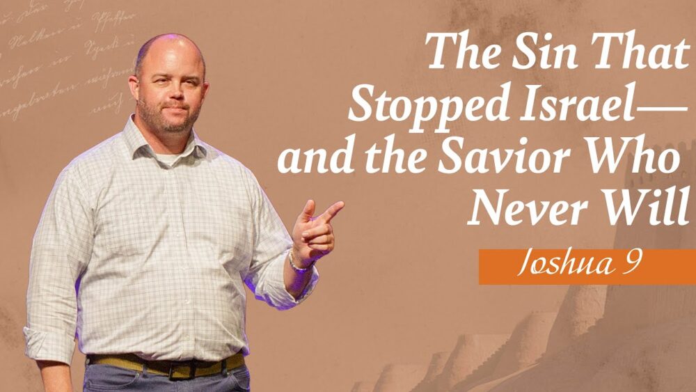 The Sin That Stopped Israel—and the Savior Who Never Will Image
